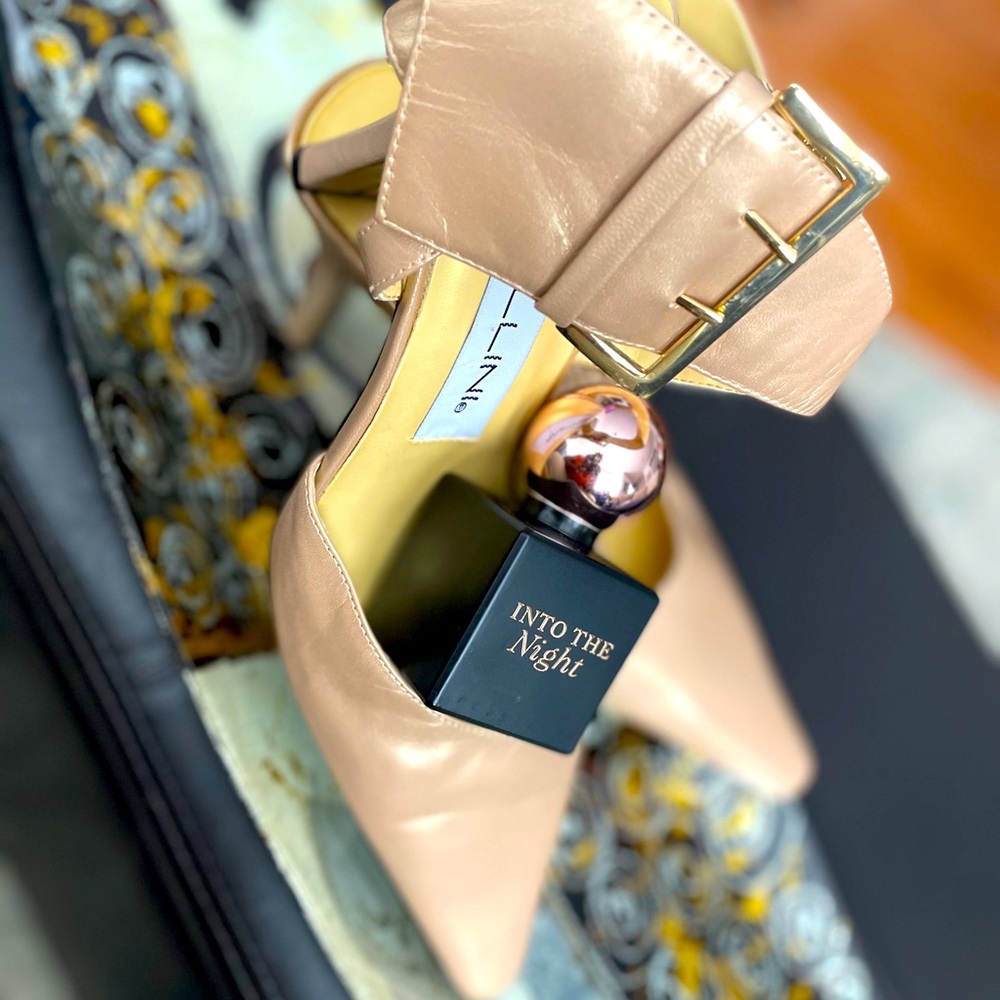 Fashion leather heels - 8W